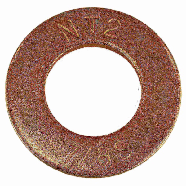 Midwest Fastener Flat Washer, For Screw Size 7/8" , Steel Zinc Yellow Finish, 5 PK 931051 - main